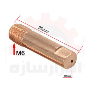 نازل CO2 سایز M6×25×1.0